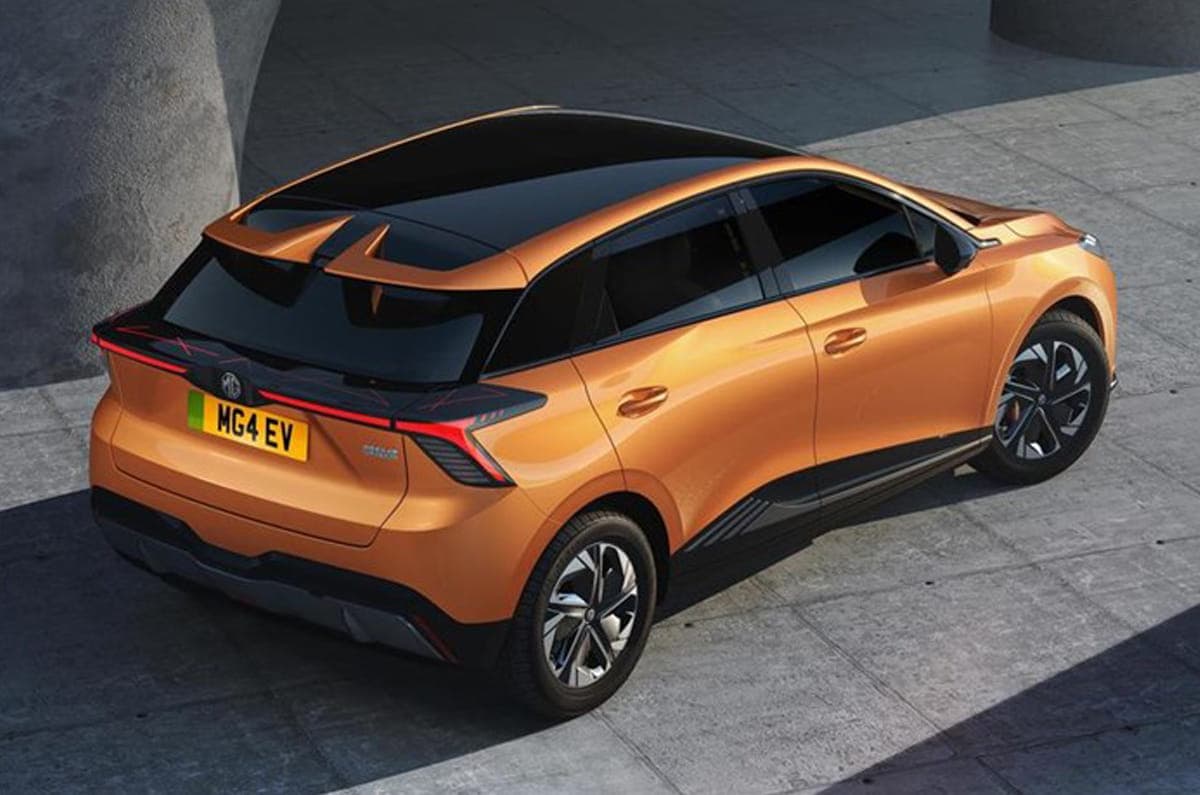 MG 4 electric hatchback to be showcased at Auto Expo 2023