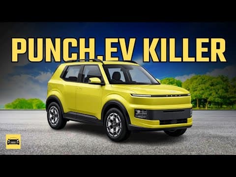Hyundai Inster-Based EV Spotted in India