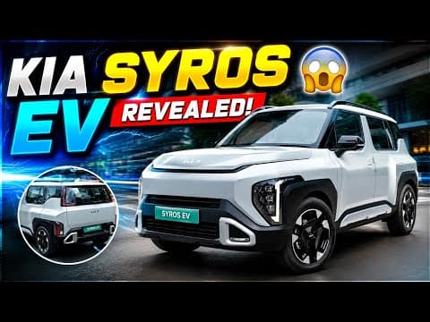 Kia Syros EV features discussion