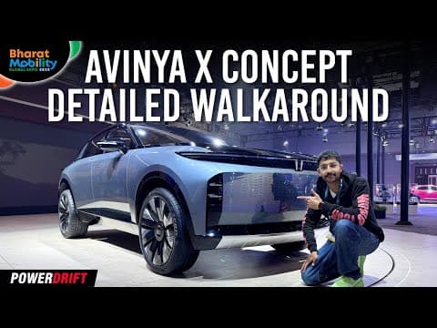 Tata Avinya X Concept Detailed Walkaround | PowerDrift