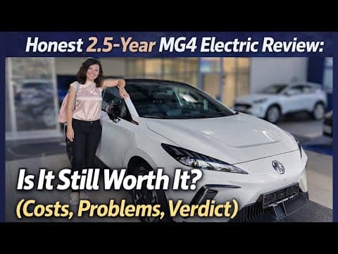 Honest 2.5-Year MG4 Electric Review