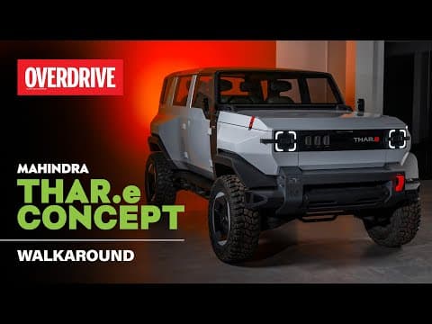 Mahindra Thar.e concept design discussion