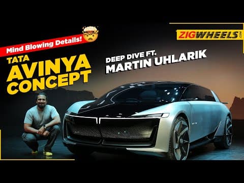 Tata Avinya Concept Deep Dive ft. Martin Uhlarik | ZigWheels