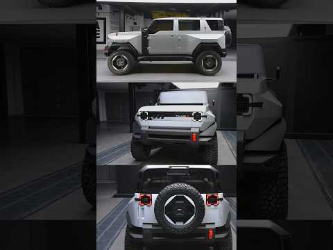 Mahindra Thar electric / Vision Thar.e overview