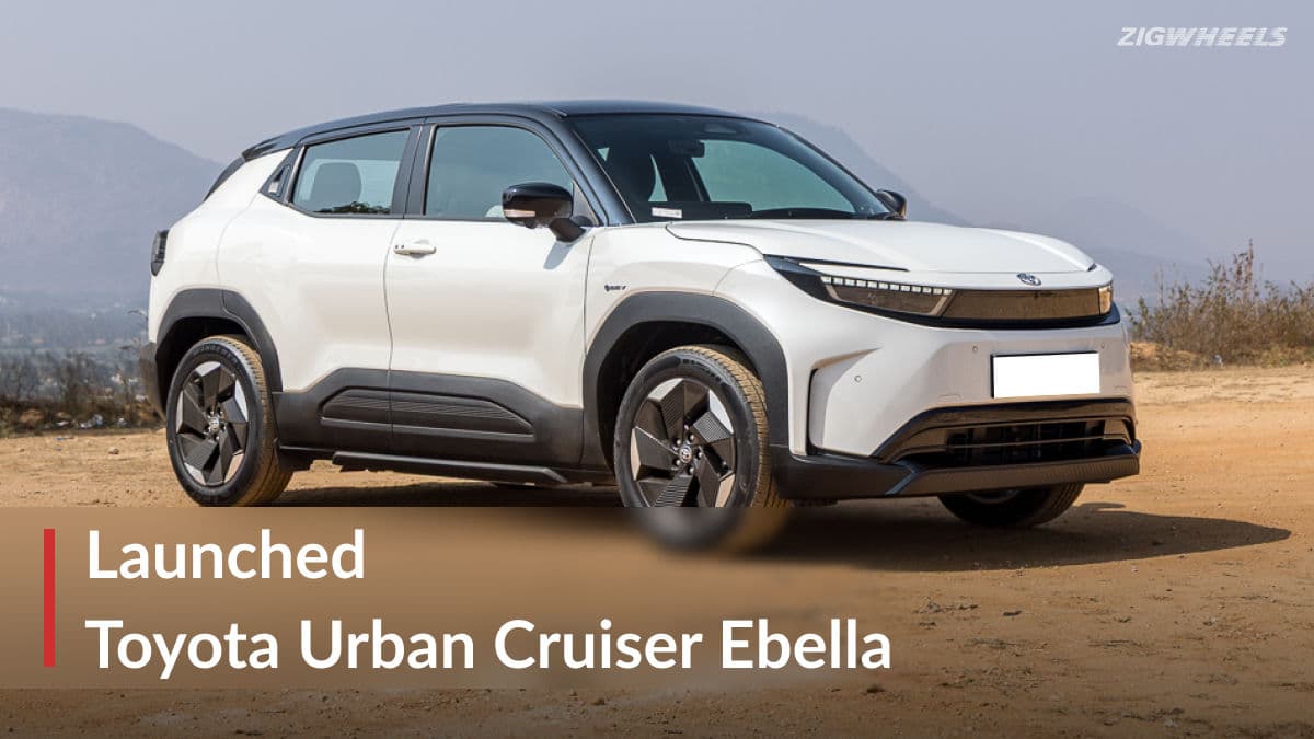 Toyota Urban Cruiser Ebella launched with top-spec at Rs 23.60 lakh
